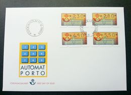 Sweden 1992 ATM (frama Label FDC) - Cartas & Documentos