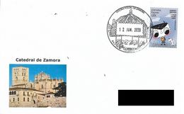 SPAIN. POSTMARK ZAMORA CATHEDRAL - Autres & Non Classés