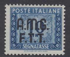 Trieste Zona A - AMG-FTT - Segnatasse N.12 - Cat. 500 Euro  - Gomma Integra - MNH** - Postage Due