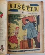 LISETTE Année 1951 Complète (31e Année), 52 Numéros Reliés - Lisette