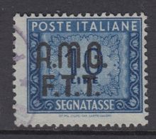 Trieste Zona A - AMG-FTT - Segnatasse N.12 - Cat. 90 Euro  - Usato - Luxus Postfrisch - Taxe