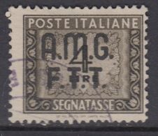 Trieste Zona A - AMG-FTT - Segnatasse N.8 - Cat. 70 Euro  - Usato - Luxus Postfrisch - Postage Due