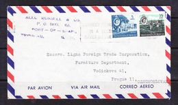 EX-PR-SC 21-36 AVIA LETTER FROM TRINIDAD & TOBAGO TO CZECHOSLOVAKIA - Trinité & Tobago (...-1961)