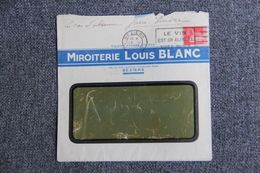 Enveloppe Publicitaire   - BEZIERS, Miroiterie Louis BLANC - 1900 – 1949