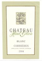 Etiket Etiquette - Vin - Wijn - Corbières - Chateau Haut Gléon - 2014 - Autres & Non Classés