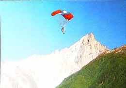 Parapente Les DRUS  (Mont Blanc) -  CPM Non Voyagé - Parachutespringen