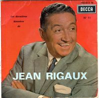 Disque - Jean Rigaux N°11 - Les Dernières Histoires - DECCA 460.815 - 1969 - - Humor, Cabaret