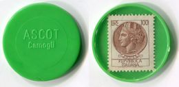 N93-0624 - Timbre-monnaie Ascot Camogli 100 Lires - Kapselgeld - Encased Stamp - Monetary/Of Necessity