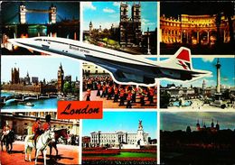 CONCORDE British Airways - Carte Postale London 1980 - Incidenti