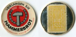 N93-0623 - Timbre-monnaie - Autriche - Hammerbrot - 500 Kronen - Kapselgeld - Encased Stamp - Notgeld