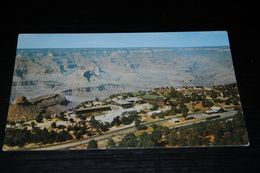15996-                  ARIZONA, GRAND CANYON NATIONAL PARK, AERIAL VIEW OF EL TOVAR HOTEL - Grand Canyon