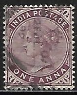 INDE   Anglaise    -   1882 .  Y&T N° 35 Oblitéré . - Used Stamps