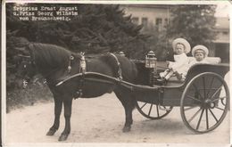 ! Alte Ansichtskarte, Adel, Royalty, Haus Braunschweig, Erbprinz Ernst August, Prinz Georg Wilhelm Von Braunschweig - Königshäuser