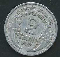 2 Francs 1947 - Morlon - Alu  - Laupi13003 - 2 Francs