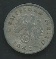 Allemagne - DEUTSCHES REICH 1942 A: 1 Reichspfennig  - Laupi13005 - 1 Reichspfennig