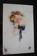 B885 Nice Woman Illustrator Usabal 1920 - Usabal