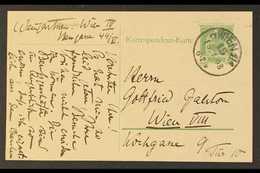 MUSIC  FELIX VON WEINGARTNER. 1908 (15 Jan) Austrian 5h Postal Card Posted Locally Within Vienna, Addressed With Message - Ohne Zuordnung