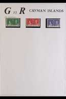 1937-50 VERY FINE MINT COLLECTION  Includes 1938-48 Definitive Set Of 14, 1948 RSW Set, 1949 UPU Set, 1950 Definitive Se - Kaimaninseln