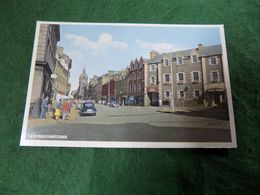 VINTAGE UK SCOTLAND: HAWICK High Street Tower Hotel Tint Cars Dennis - Roxburghshire