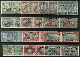 1935-39  MINT COMMEMORATIVE SETS Group Incl. All Three Voortrekker Sets & Huguenot Set, SG 92/5, 105/13, Mint Horizontal - Afrique Du Sud-Ouest (1923-1990)