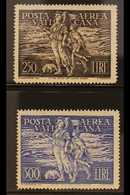 1948  Air Raphael And Tobias Complete Set (Sassone 16/17, SG 137/38, Michel 147/48), Very Fine Mint, Very Fresh, Cat £1, - Sonstige & Ohne Zuordnung