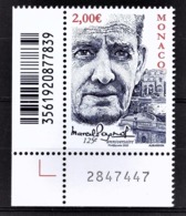 MONACO 2020 -Y.T. N° 3226 / 125e ANNIVERSAIRE DE MARCEL PAGNOL - NEUF ** - Nuevos