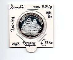 SOMALIE 5000 SHILLINGS 1998 ZILVER PROOF AMERIGO VESPUCCI - Somalië