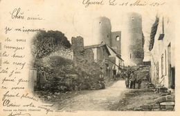 Crocq * 1901 * Vue Intérieure Du Village - Crocq