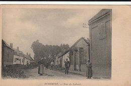 Carte Postale. France. Rubempré. Rue De Lahaut. Petite Animation. Etat Moyen. Taches. - Roisel