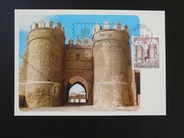 Delcampe - Carte Maximum Card Puerta De San Andres Espagne Spain 1982 - Maximumkarten