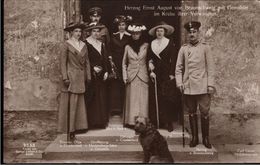 ! Alte Ansichtskarte, Adel, Royalty, Haus Braunschweig-Lüneburg , Herzog Ernst August , Großherzog Von Mecklenburg - Royal Families