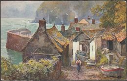 The Harbour From Back Lane, Clovelly, Devon, C.1910s - Vivian Mansell Postcard - Clovelly