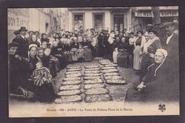 CPA Hérault 34 Agde Métier écrite Vente De Poissons - Agde