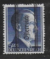 AUTRICHE - 1945 - EMISSION LOCALE HITLER SURCHARGE De GRAZ - YVERT N° 575 ** MNH - COTE YVERT= 600 EUR - Ungebraucht