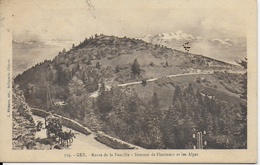 Gex - Route De La Faucille, Sommet De Florimont Et Les Alpes - Gex