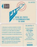 8/ Benin; P2. PTT Logo, 50 Ut.,SC5 Afnor, CN C49100939 - Bénin