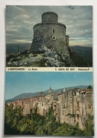 MONTESARCHIO LA ROCCA/ S. AGATA DEI GOTI PANORAMA -NN VIAGGIATA FG - Benevento