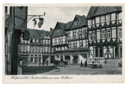 Wolfenbüttel, Fachwerkhäuser Am Rathaus (9263) - Wolfenbuettel