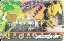 CARTE-PUBLIC-F 1172-GEM2-50U-08/01-PROVENCE 1-UTILISE-TBE - 2001