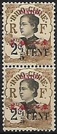 CANTON    -   1919  .   Y&T N° 68 * En PAIRE.   Surchargés - Unused Stamps