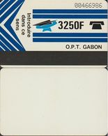 84/ Gabon; Autelca, P10. Logo - Blue / White, Closed Arrow - Gabun