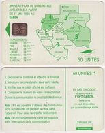 86/ Gabon; P11. Green Map, 50 Ut., SC5, CN C51100984 - Gabon