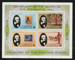 Zambia, 1979, Death Of Rowland Hill, UPU, United Nations, MNH, Michel Block 6 - Zambia (1965-...)