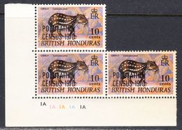 British Honduras 1970 Population Cencus, Mint No Hinge, Sc# ,SG 284, Yt - Honduras Británica (...-1970)