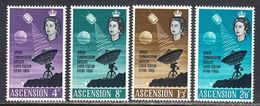 Ascension 1966 Mint No Hinge, Sc# 104-107,SG 99-102, Yt - Ascension (Ile De L')