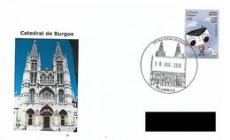 SPAIN. POSTMARK BURGOS CATHEDRAL. 2020 - Other & Unclassified