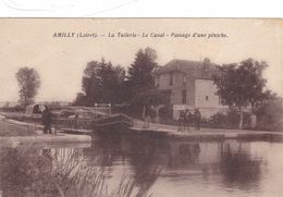 45-loiret-amilly- La Tuilerie-péniche - Amilly