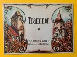 15109  -  Alsace Traminer  Georges Wolf - Autres & Non Classés