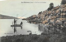 Les Rousses          39      Le Lac Et Le Rocher. Pêcheur A La Ligne       ( Voir Scan) - Sonstige & Ohne Zuordnung