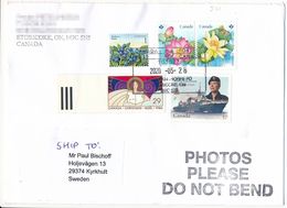 Cover Abroad / Postmark - 26 May 2020 Burnhamthorpe PO, Etobicoke, ON, - Lettres & Documents